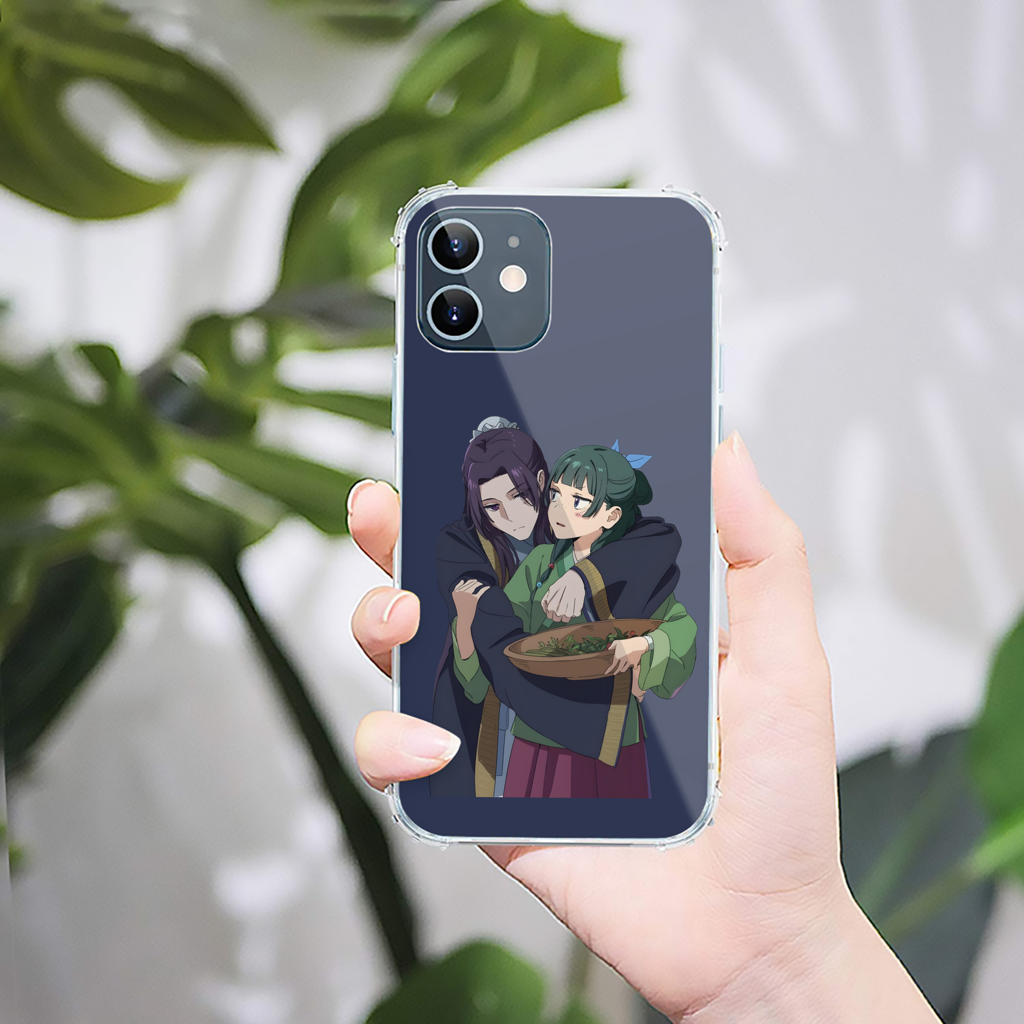 （画像用） 薬屋のひとりごと The Apothecary Diaries 【iPhone 12シリーズ対応】透明スマホケース（クリアソフトケース）